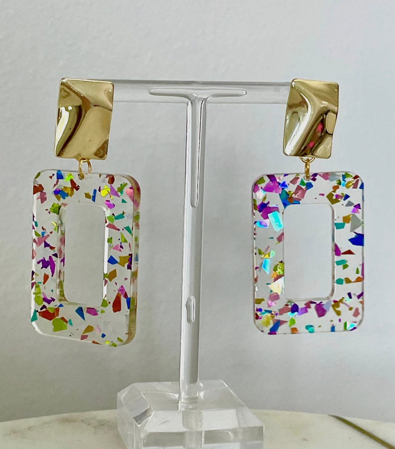 Colorful Confetti Earrings