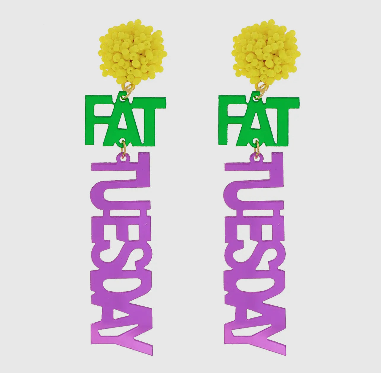 Fat Tuesday Earrings