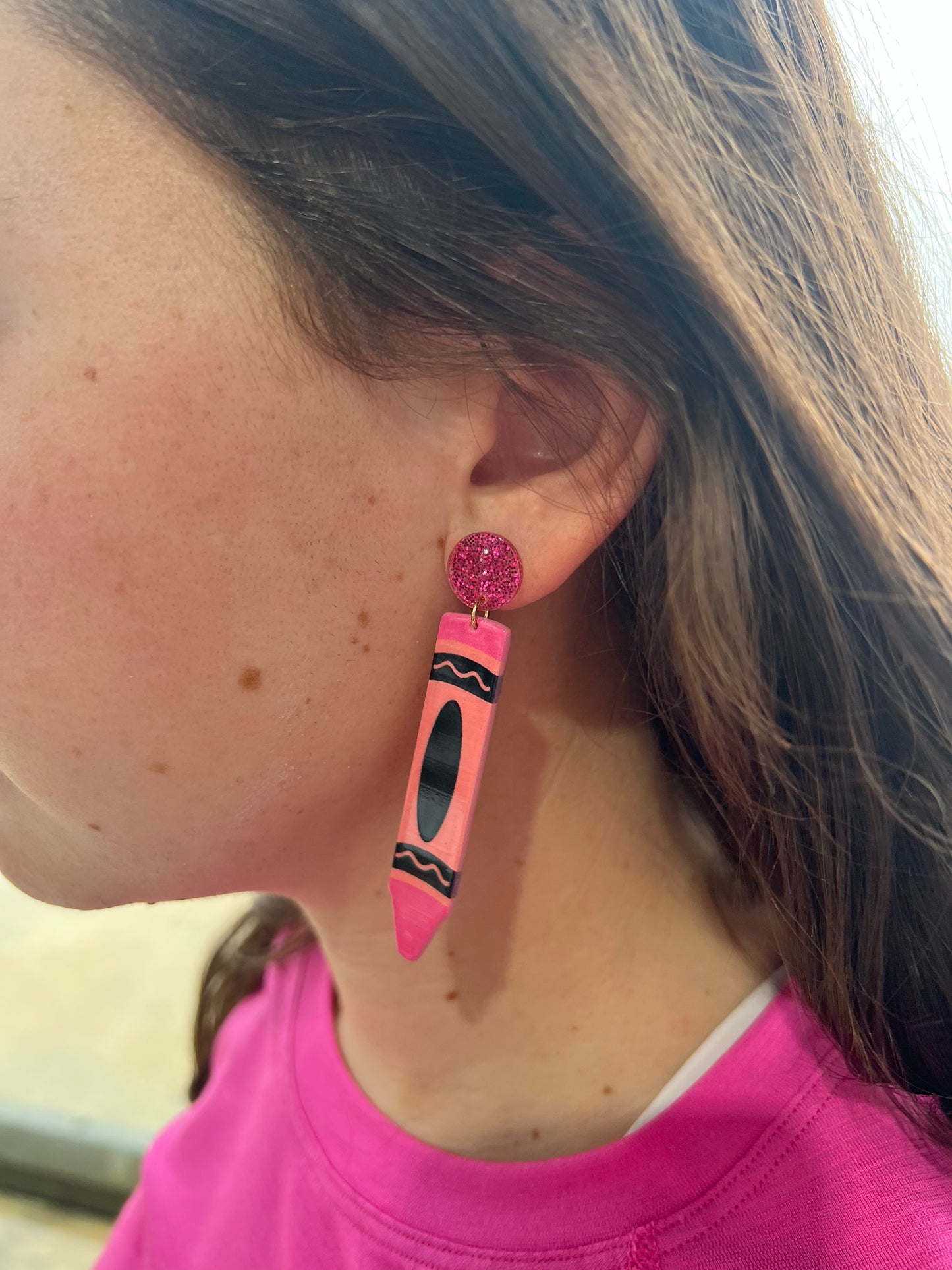 Crayon Earrings
