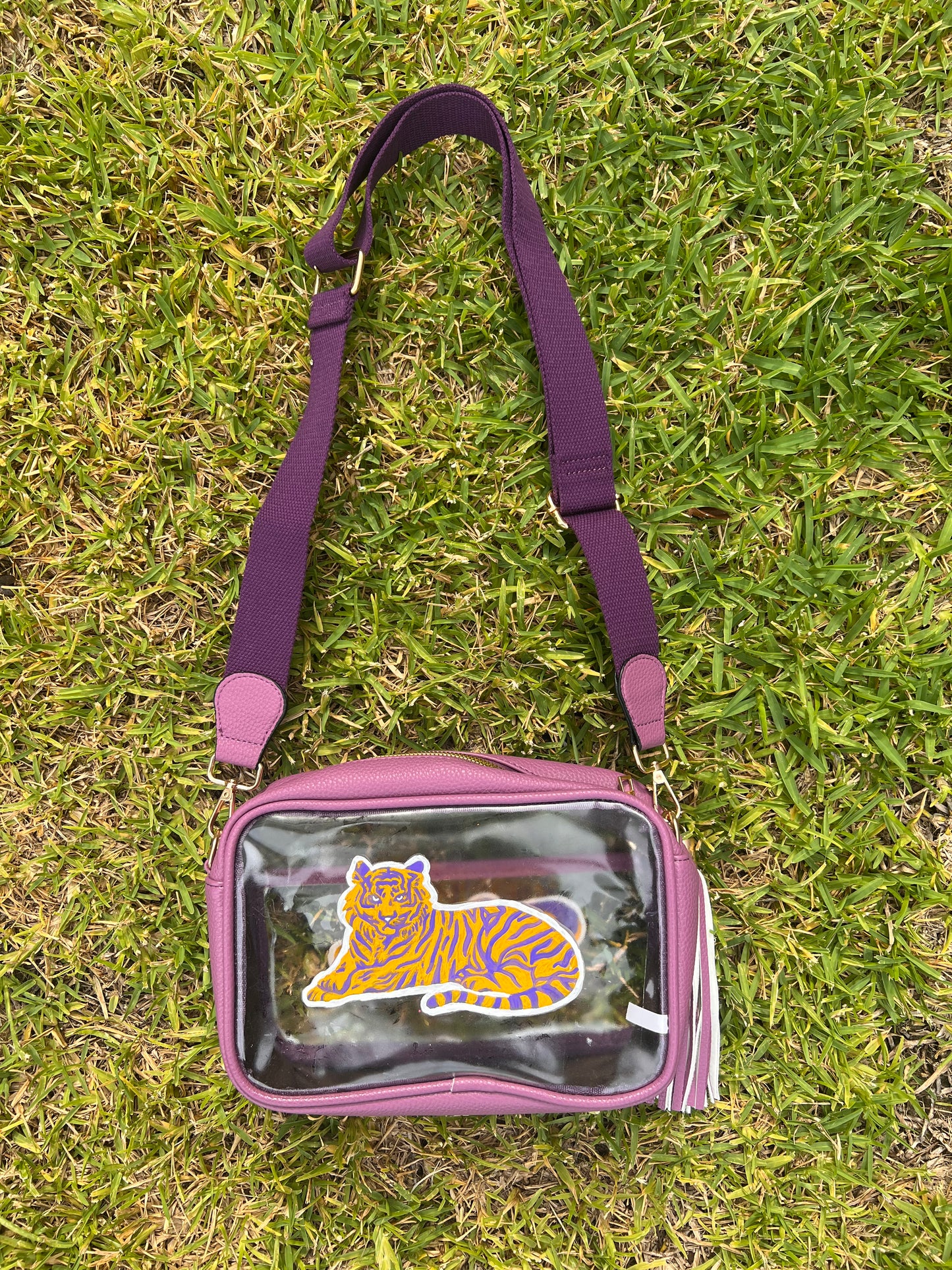Custom LSU Tigers Purse