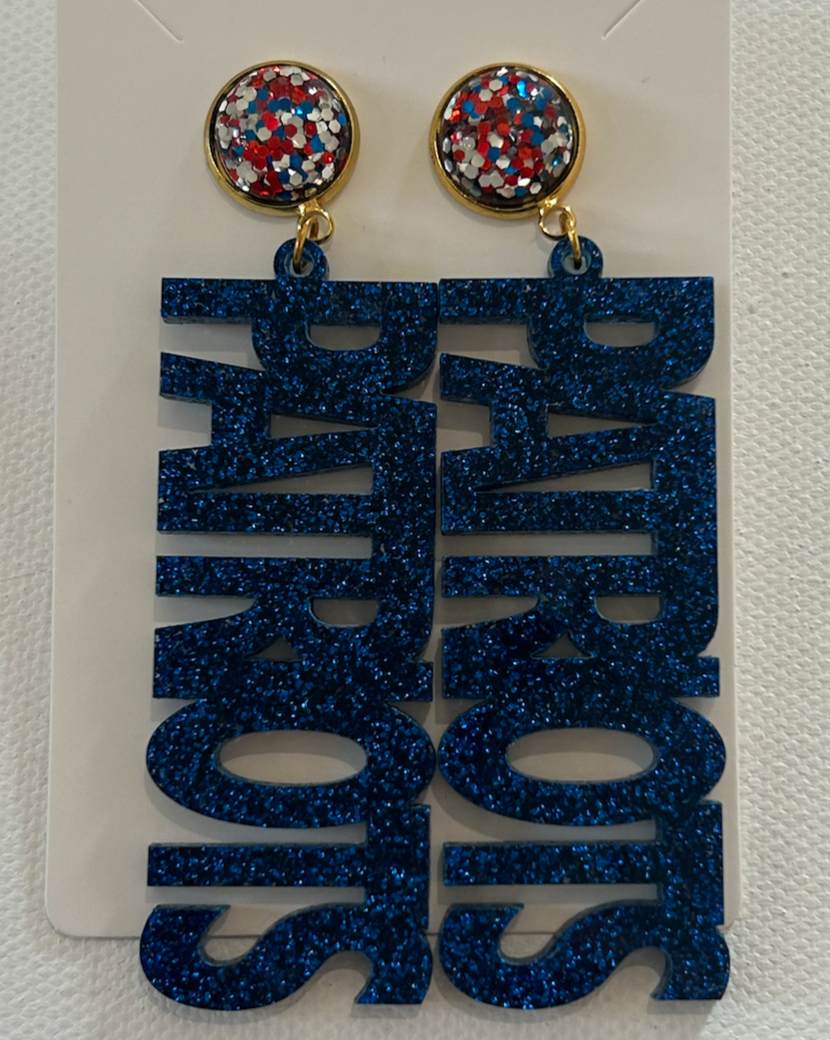 John Curtis Patriots Earrings