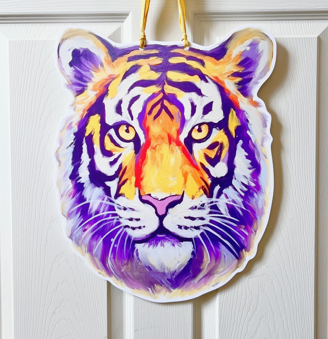 LSU Tiger Door Hanger