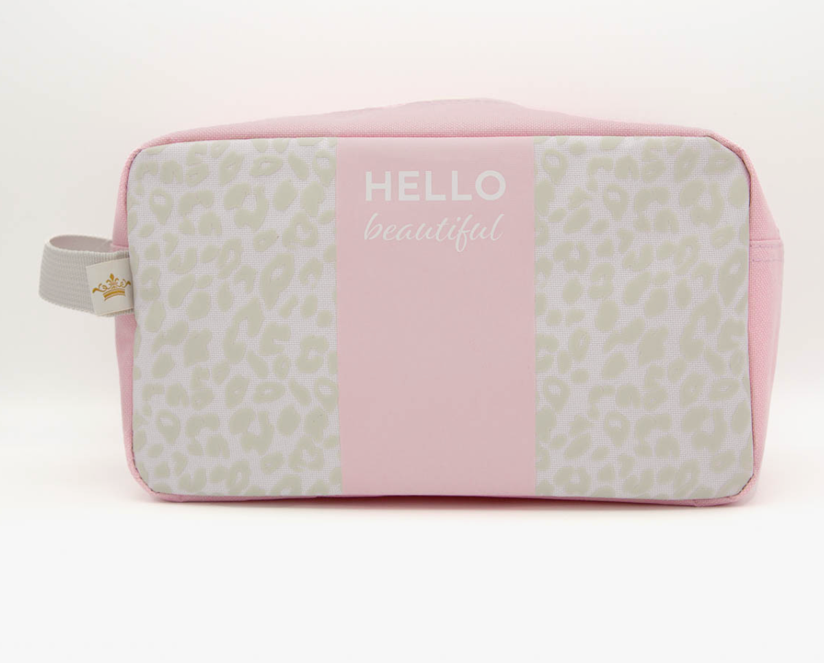 Hello Beautiful Cosmetic Bag