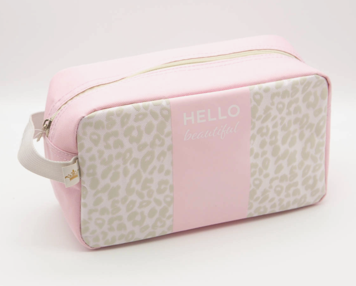 Hello Beautiful Cosmetic Bag