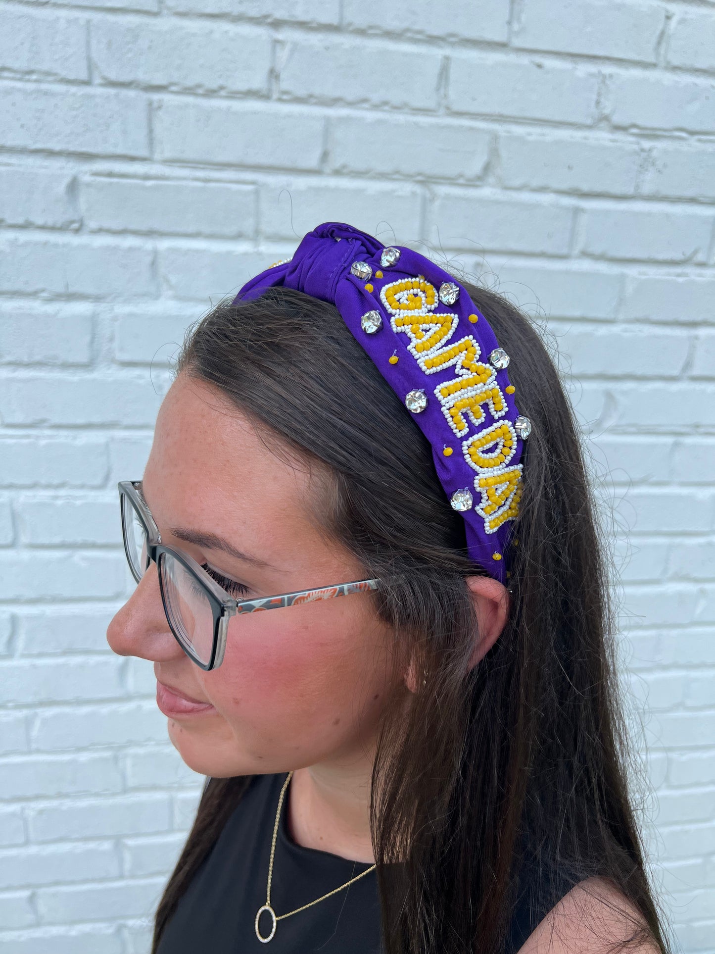 Game Day Beaded Headband