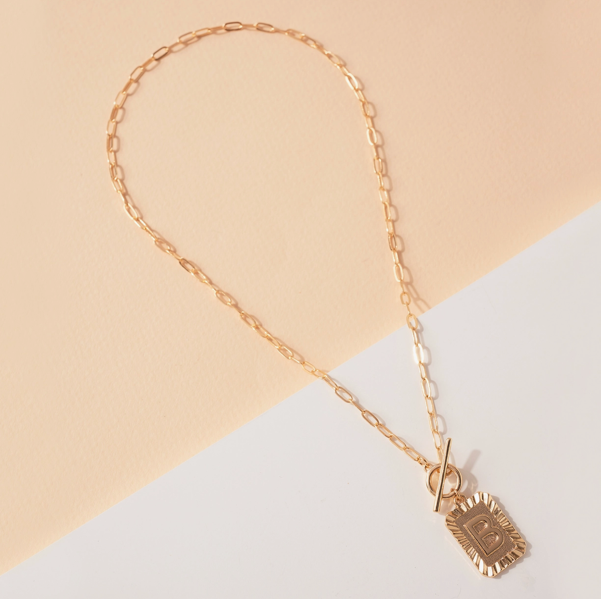 Initial Charm Necklace