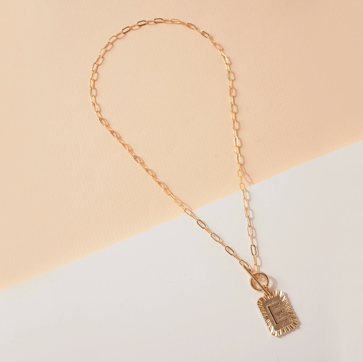 Initial Charm Necklace