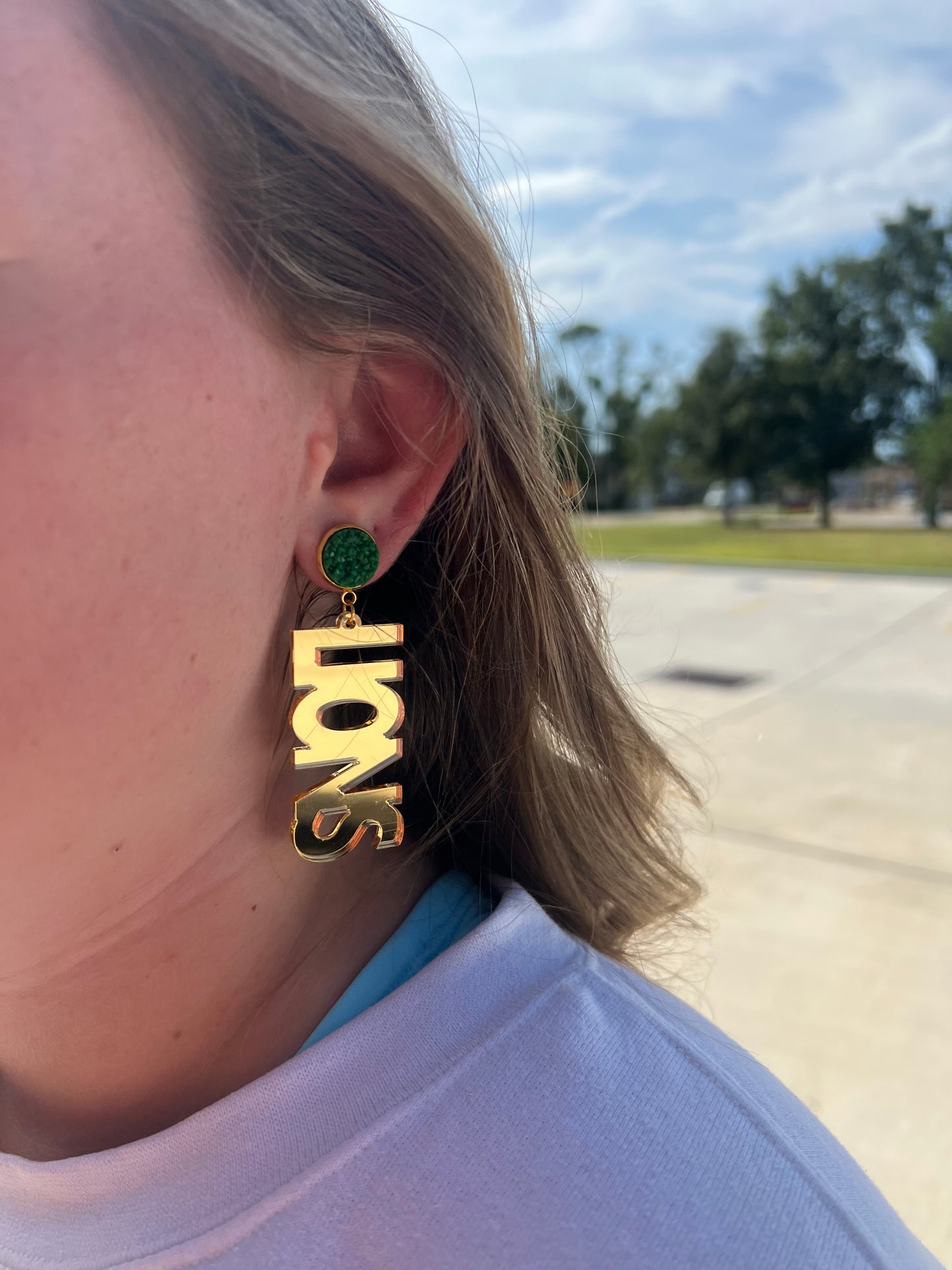 South Eastern Earrings - Gold