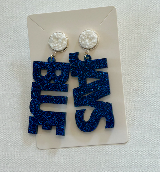 Blue Jays Earrings