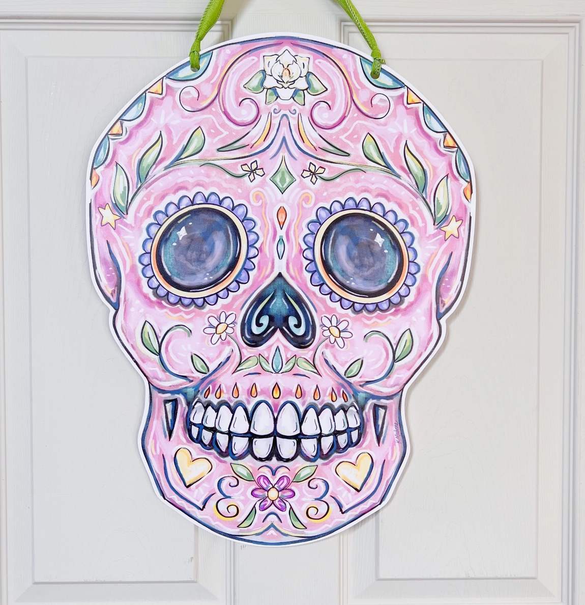 Sugar Skull Door Hanger